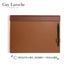 Guy Laroche Note 2-en-1 & Tapis de souris | Portefeuille de cuir synthétique premium avec support magnétique | Brown _ Fabriqué en Corée